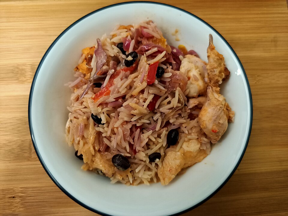 치킨 부리토 볼